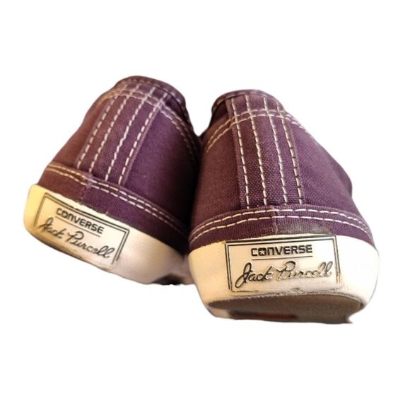 Converse Jack Purcell Pro  Converse VINTAGE Jack Purcell Purple Canvas Low Top Sneakers SZ 8